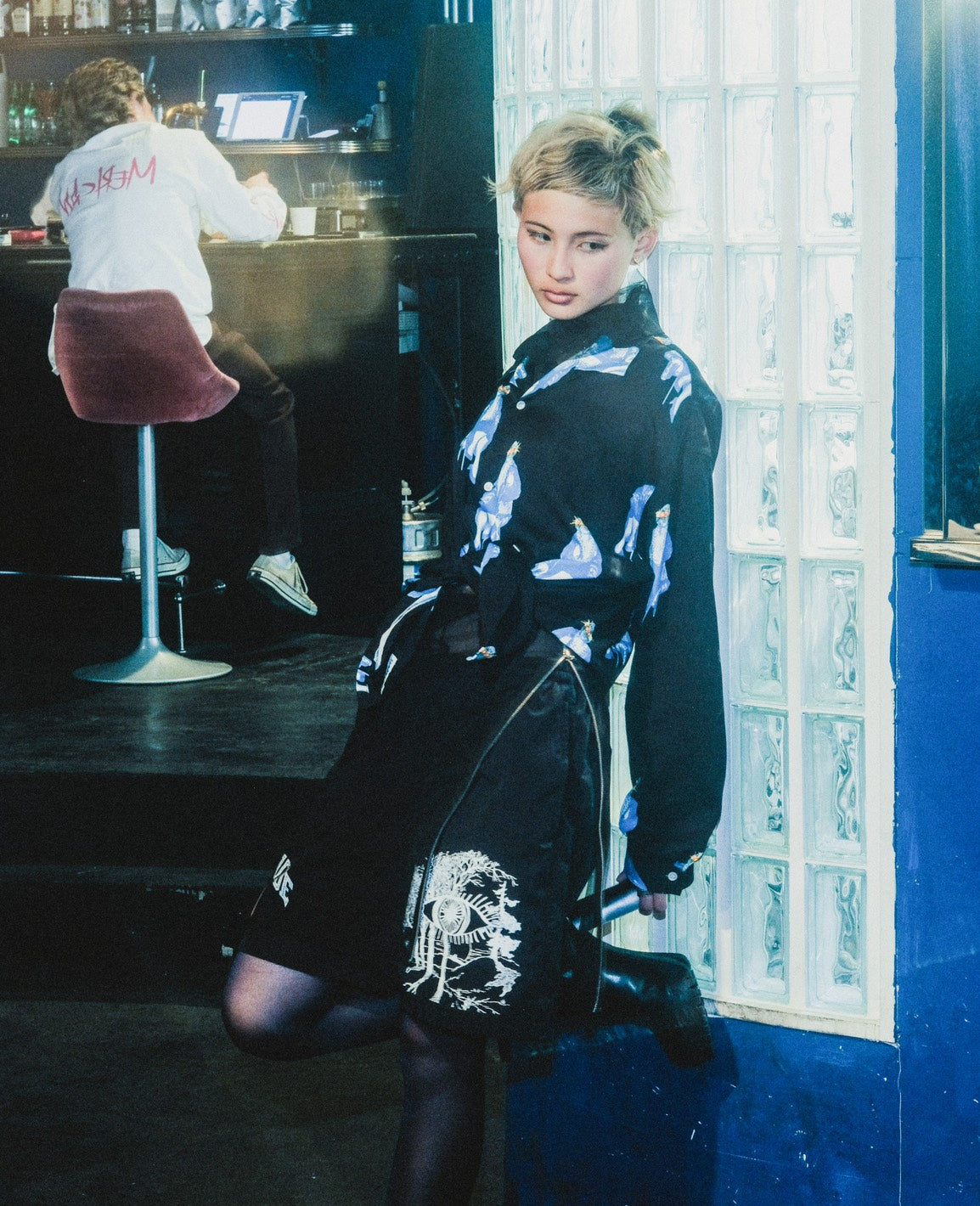 F-LAGSTUF-F x MERICAN BARBERSHOP / SPEAKEASY LS SHIRTS