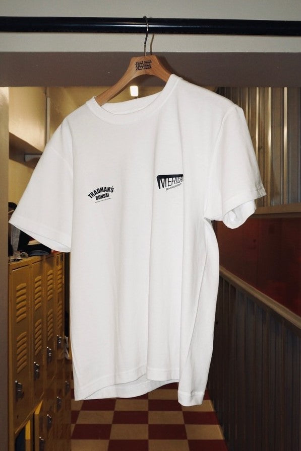 TRADMAN'S BONSAI x MERICAN BARBERSHOP / JAPANESE TRADITIONAL CRAFTSMAN TEE