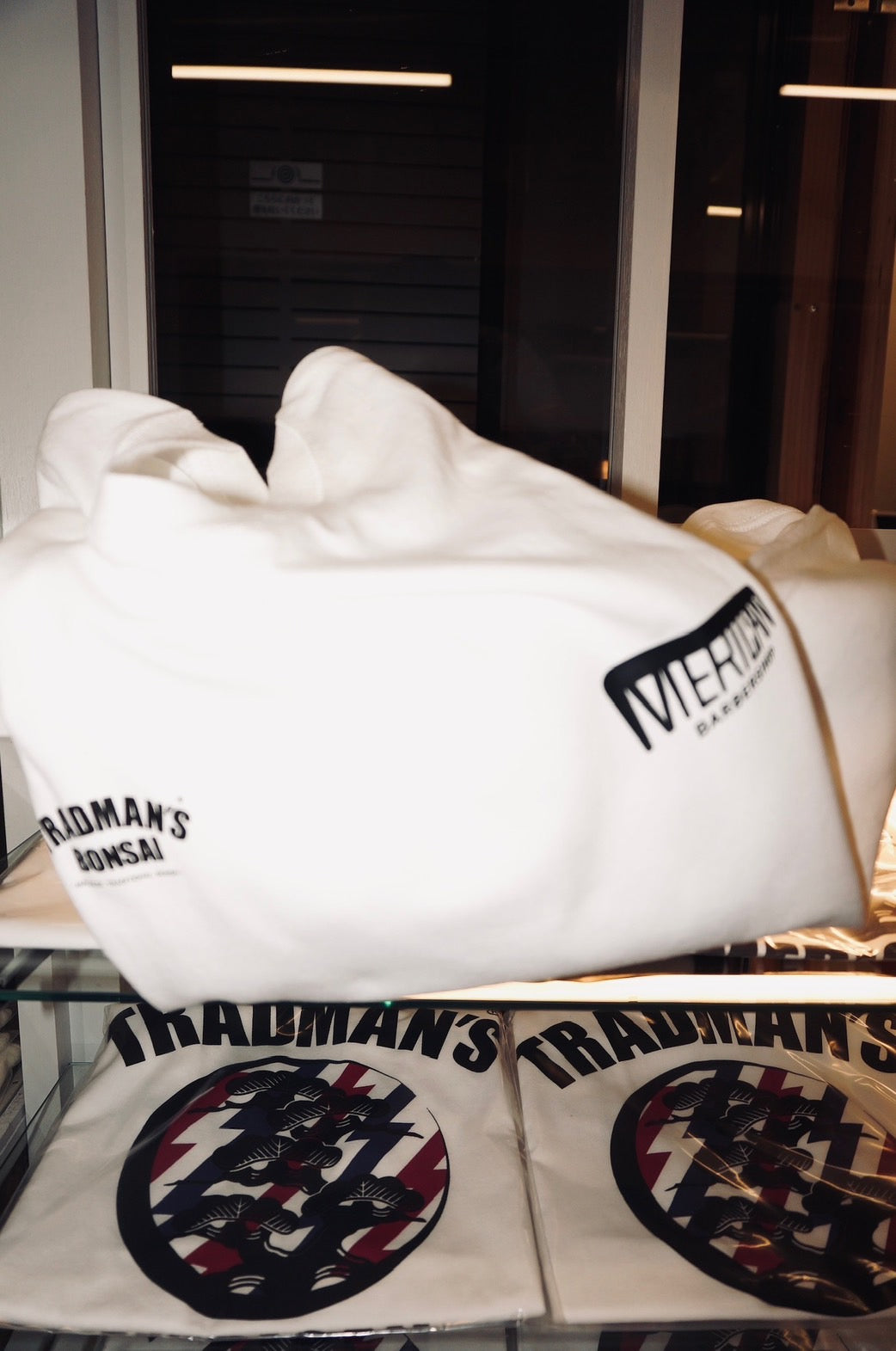 TRADMAN'S BONSAI x MERICAN BARBERSHOP / JAPANESE TRADITIONAL CRAFTSMAN TEE