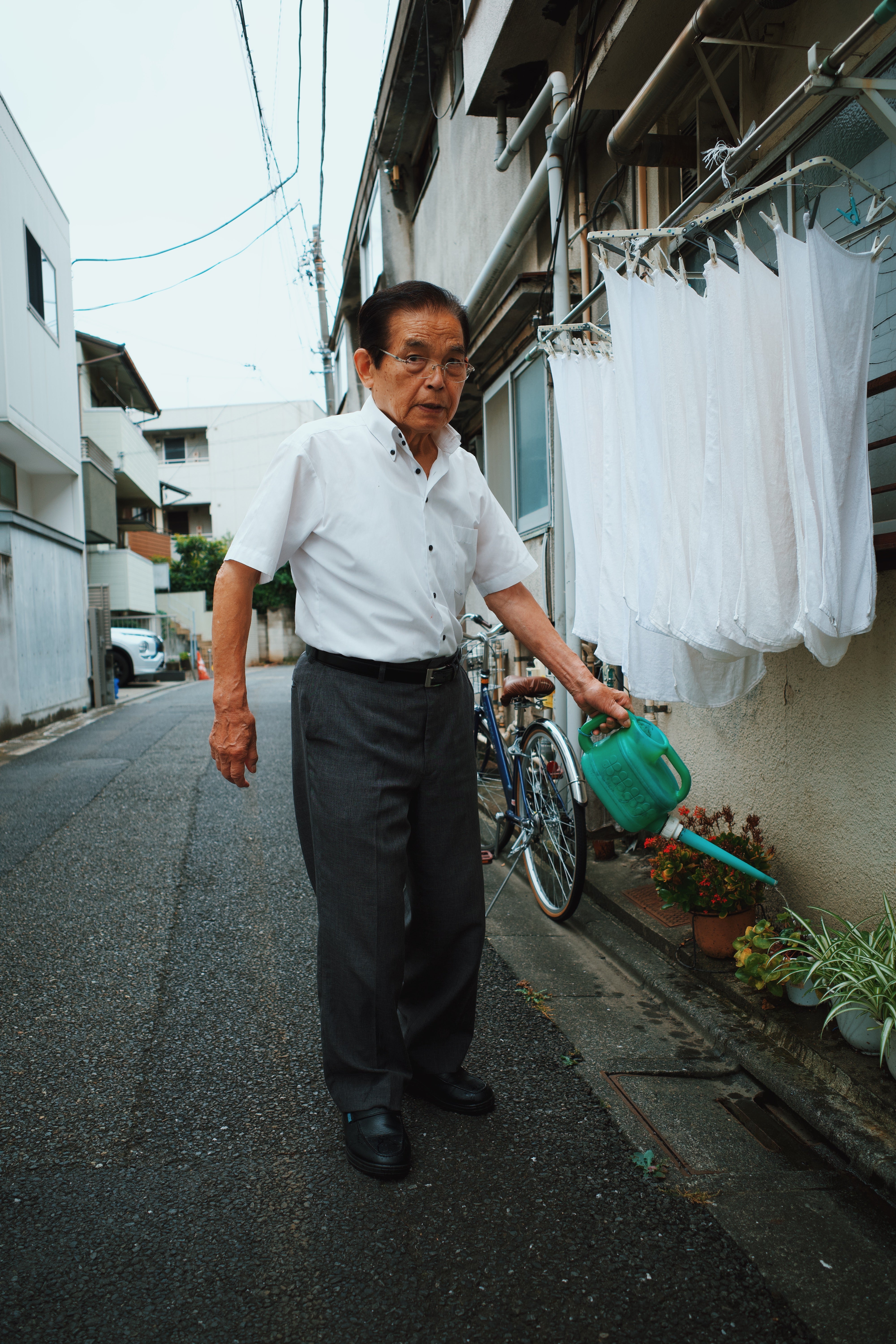 TRADMAN'S BONSAI x MERICAN BARBERSHOP / JAPANESE TRADITIONAL CRAFTSMAN TEE