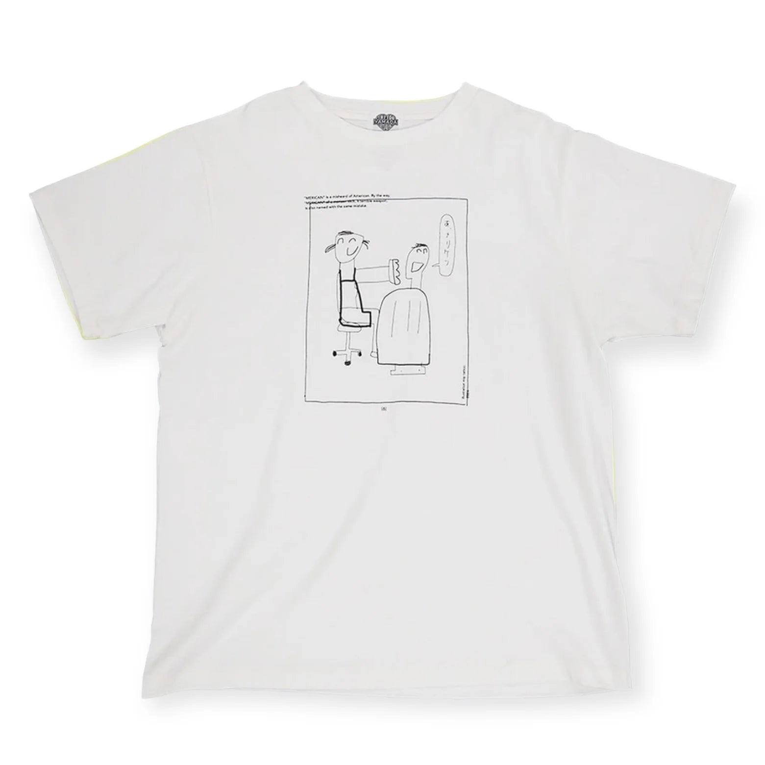 TATTOO STUDIO YAMADA x MERICAN BARBERSHOP / MERICAN (6) TEE 2024 NON-BINARY VER.