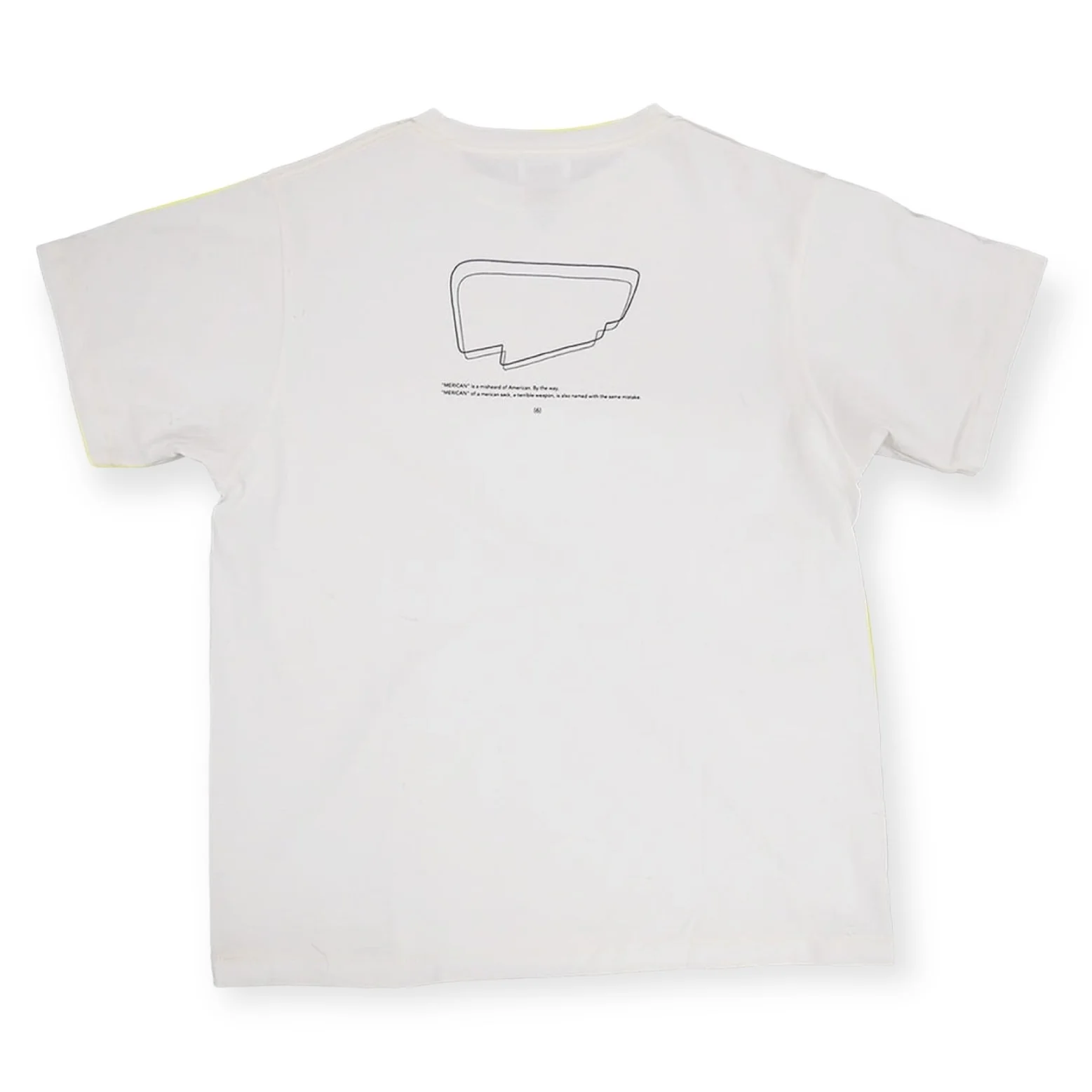 TATTOO STUDIO YAMADA x MERICAN BARBERSHOP / MERICAN (6) TEE 2024 NON-BINARY VER.