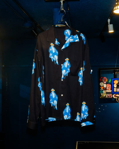 F-LAGSTUF-F x MERICAN BARBERSHOP / SPEAKEASY LS SHIRTS