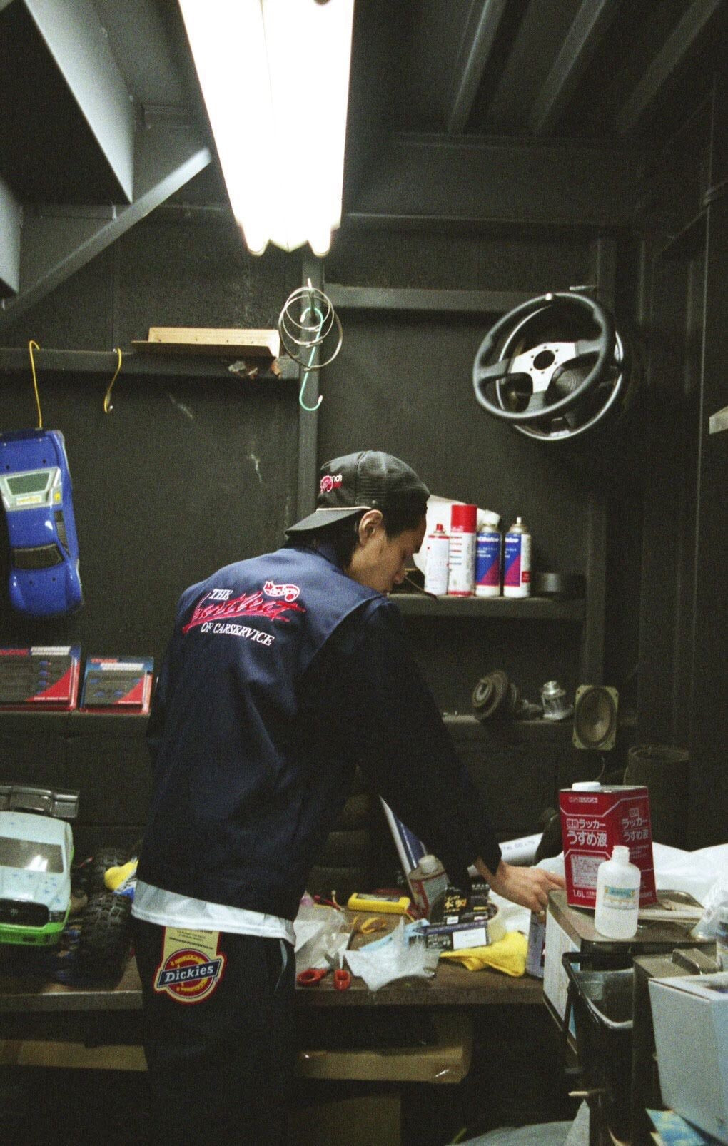 CARSERVICE x DICKIES / FLARE WORK PANTS