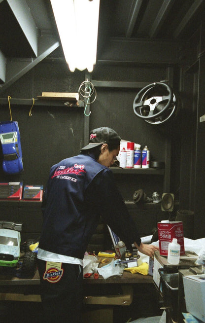 CARSERVICE x DICKIES / FLARE WORK PANTS