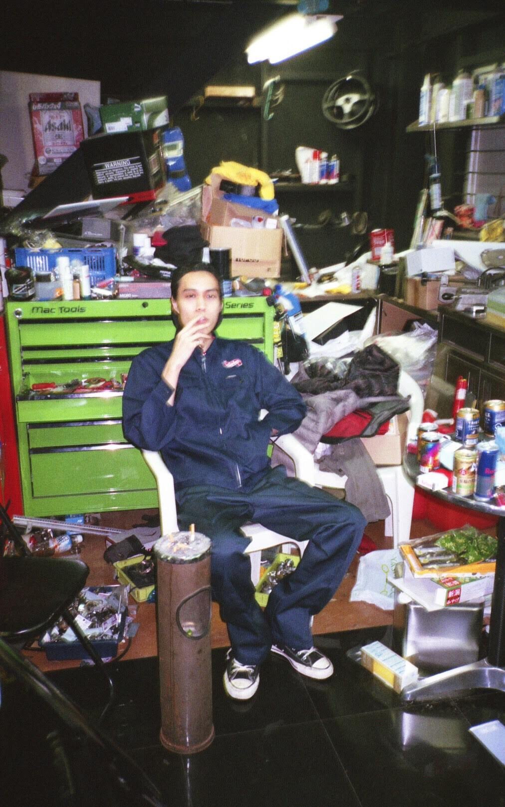 CARSERVICE x DICKIES / FLARE WORK PANTS