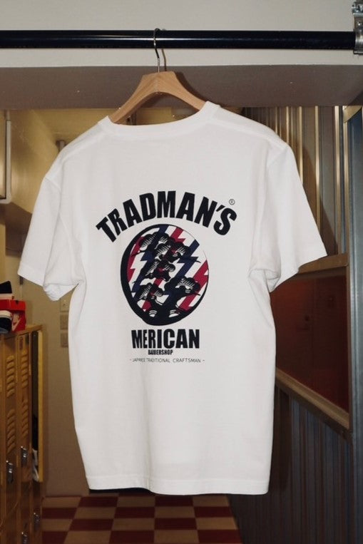 TRADMAN'S BONSAI x MERICAN BARBERSHOP / JAPANESE TRADITIONAL CRAFTSMAN TEE