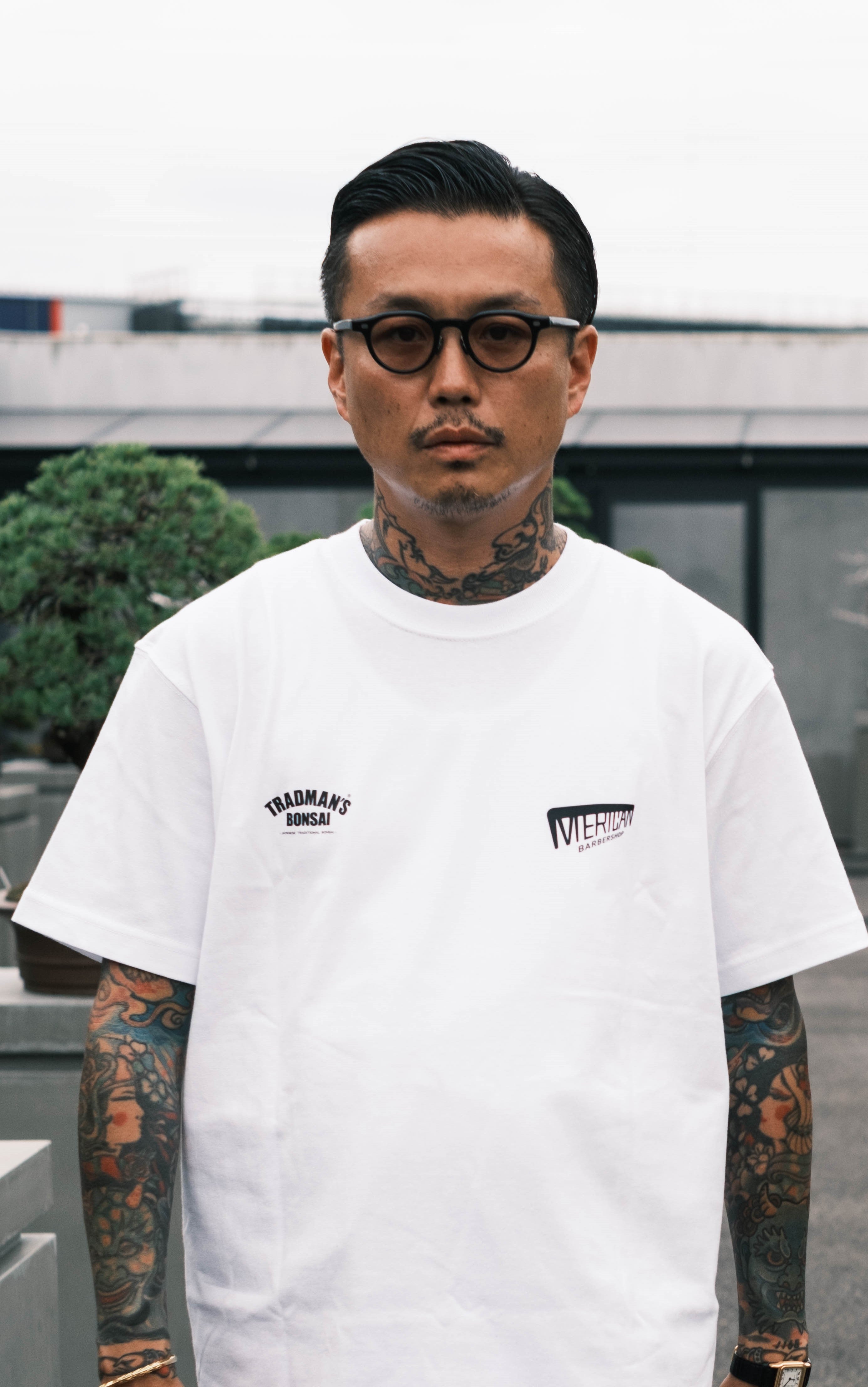 TRADMAN'S BONSAI x MERICAN BARBERSHOP / JAPANESE TRADITIONAL