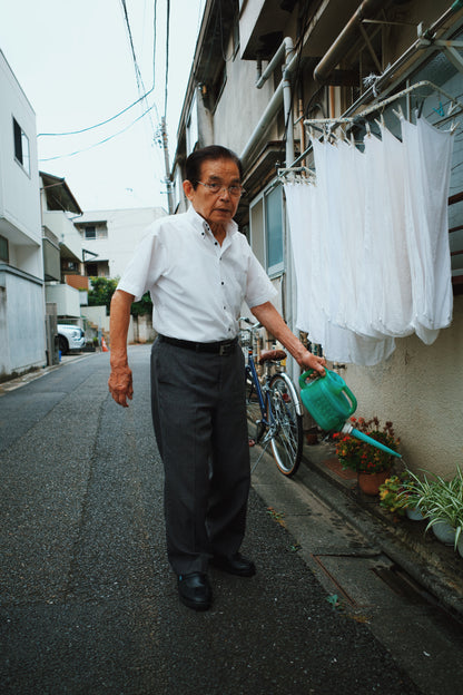TRADMAN'S BONSAI x MERICAN BARBERSHOP / JAPANESE TRADITIONAL CRAFTSMAN TEE