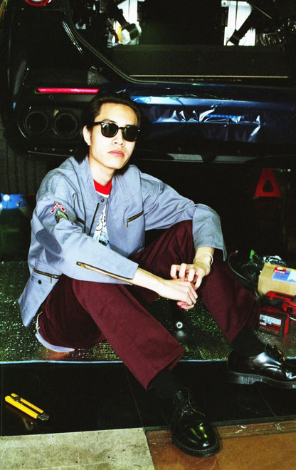 CARSERVICE x DICKIES / FLARE WORK PANTS