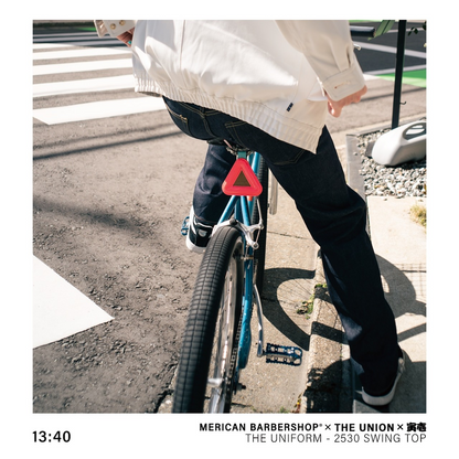 THE UNION x 寅壱 x MERICAN BARBERSHOP / 2530 SWING TOP "THE UNIFORM"